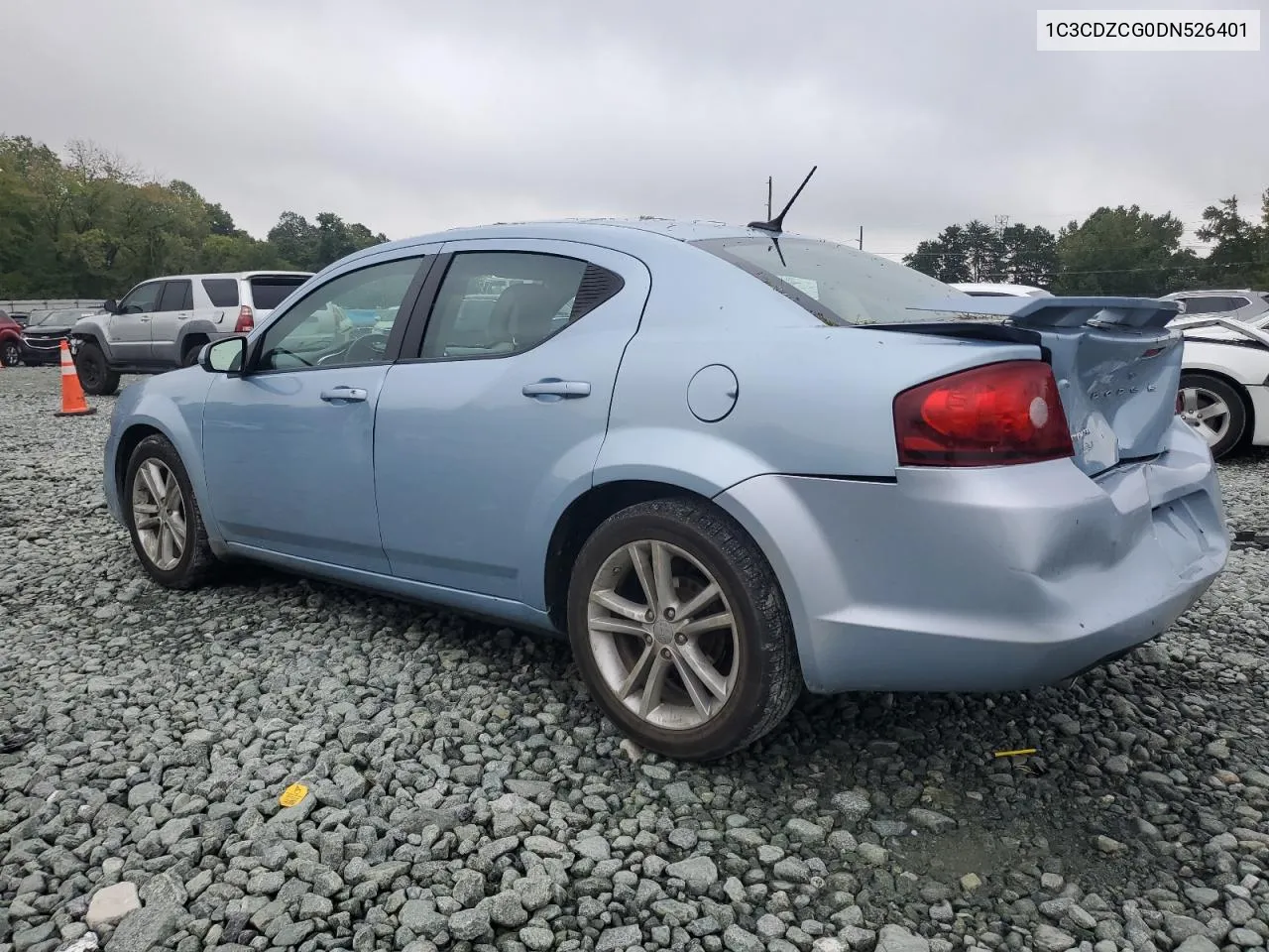 2013 Dodge Avenger Sxt VIN: 1C3CDZCG0DN526401 Lot: 71739184