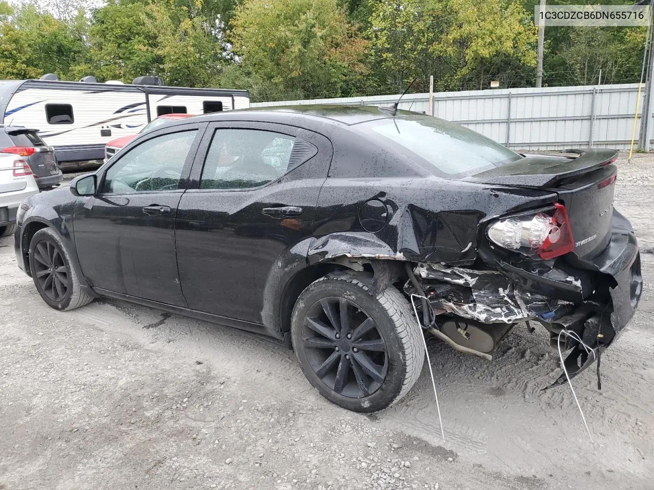 2013 Dodge Avenger Sxt VIN: 1C3CDZCB6DN655716 Lot: 71762414