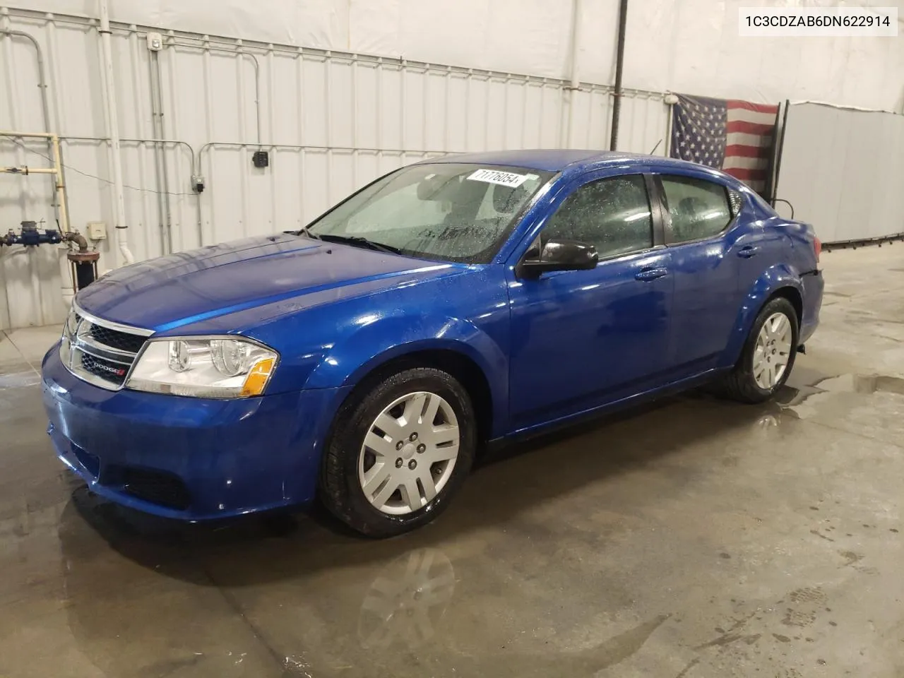 2013 Dodge Avenger Se VIN: 1C3CDZAB6DN622914 Lot: 71776054