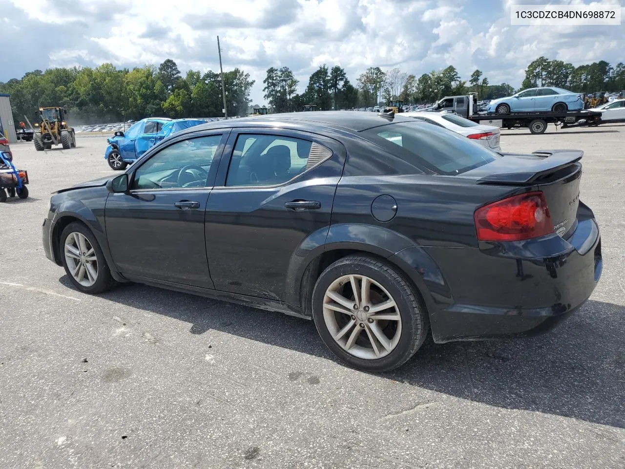 2013 Dodge Avenger Sxt VIN: 1C3CDZCB4DN698872 Lot: 71847094