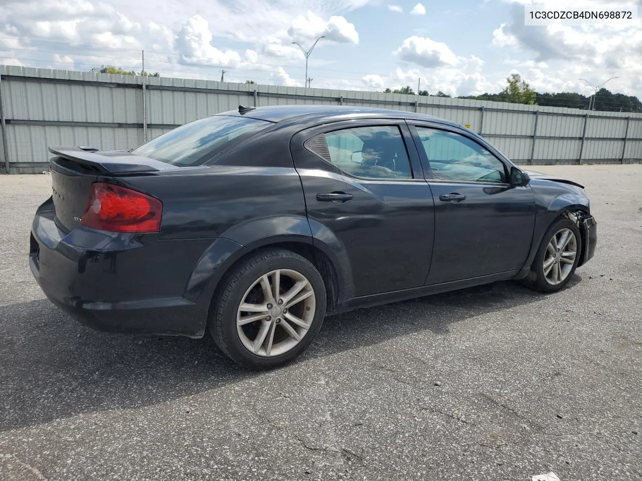 2013 Dodge Avenger Sxt VIN: 1C3CDZCB4DN698872 Lot: 71847094