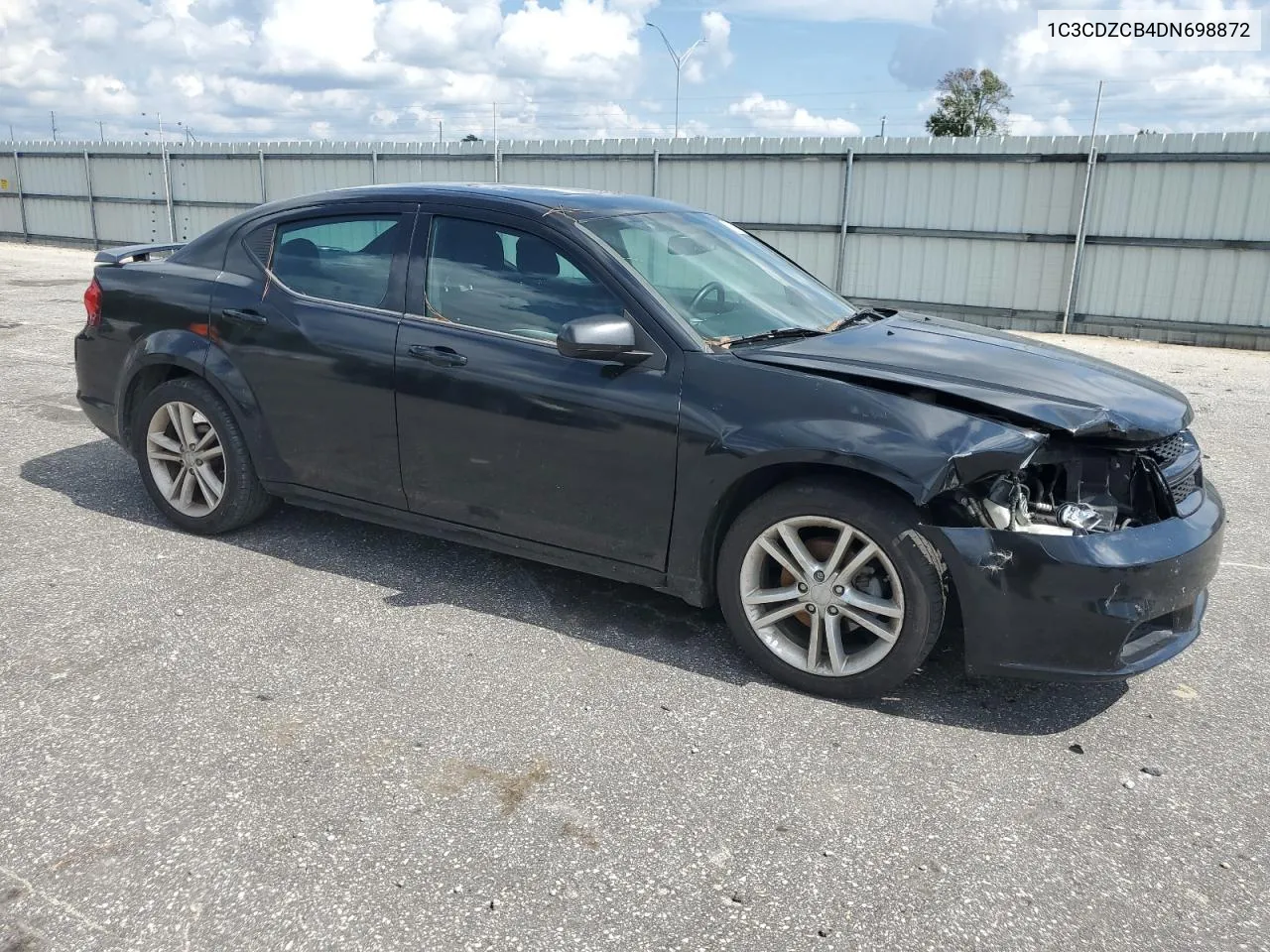 2013 Dodge Avenger Sxt VIN: 1C3CDZCB4DN698872 Lot: 71847094