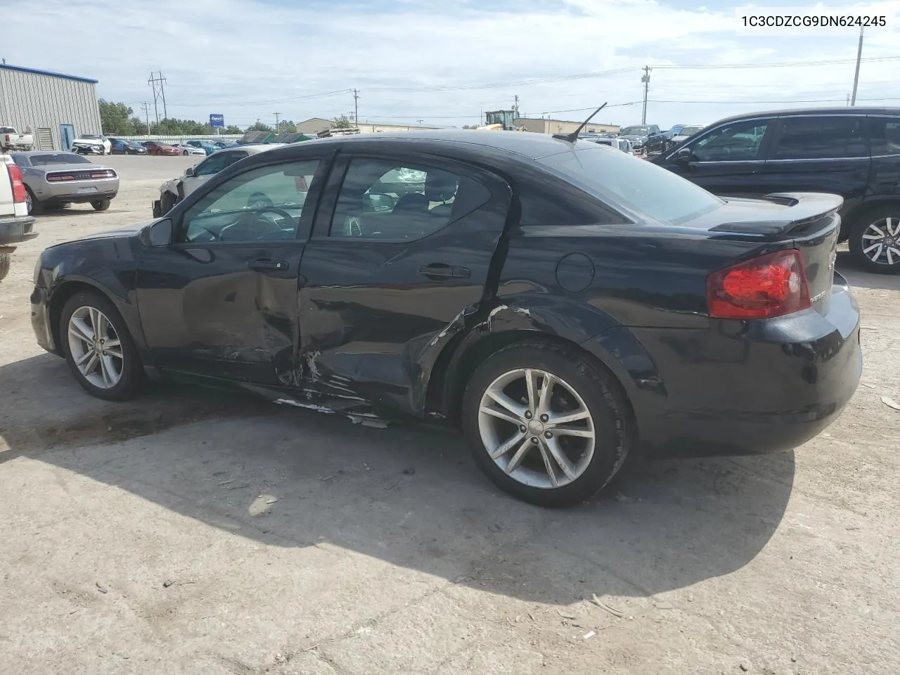 2013 Dodge Avenger Sxt VIN: 1C3CDZCG9DN624245 Lot: 71918584