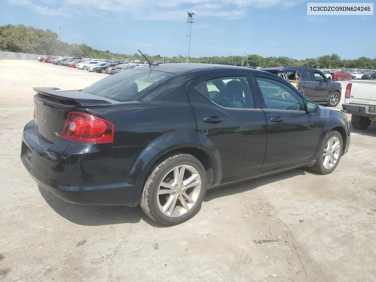 2013 Dodge Avenger Sxt VIN: 1C3CDZCG9DN624245 Lot: 71918584