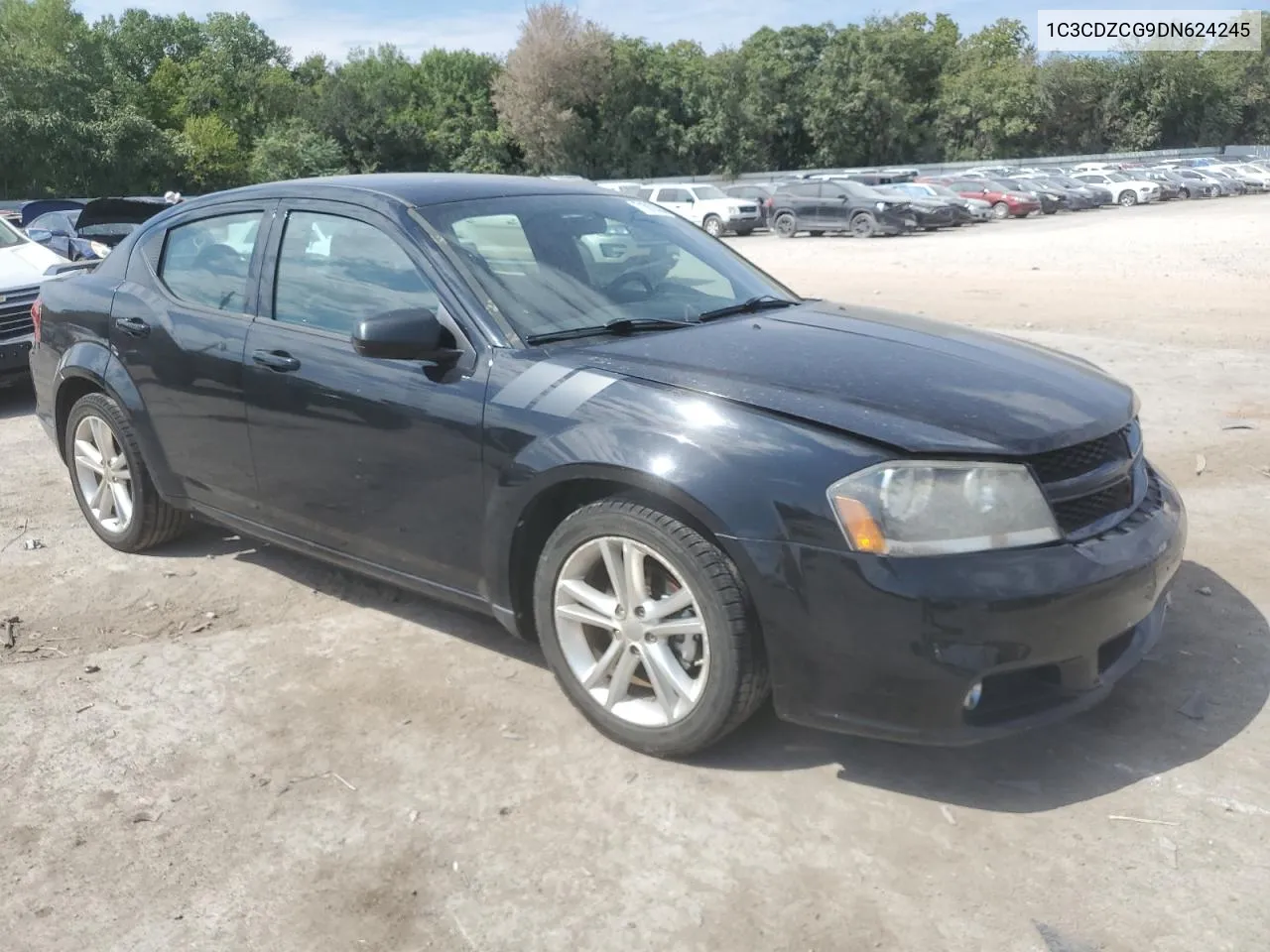 2013 Dodge Avenger Sxt VIN: 1C3CDZCG9DN624245 Lot: 71918584