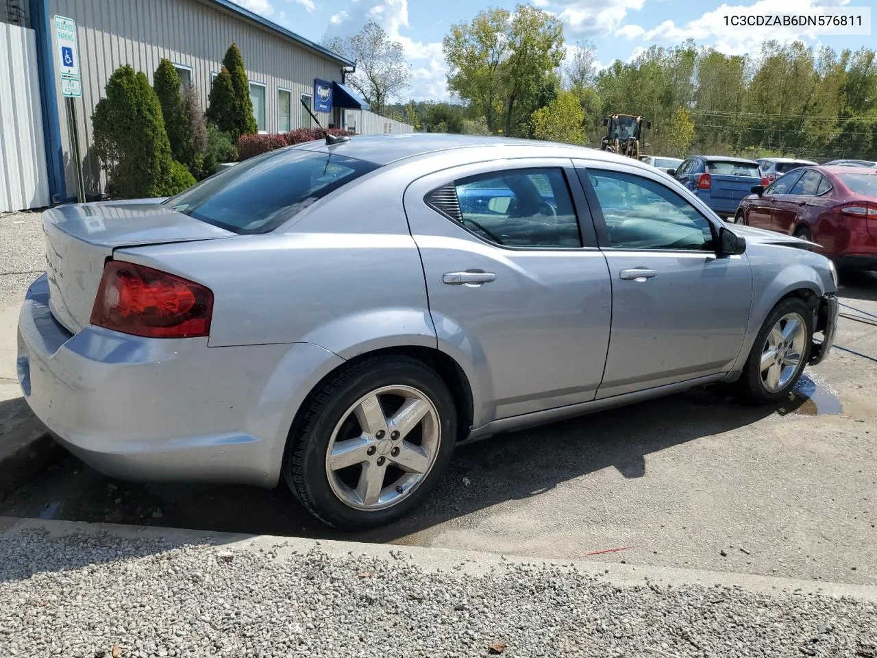 2013 Dodge Avenger Se VIN: 1C3CDZAB6DN576811 Lot: 72046484