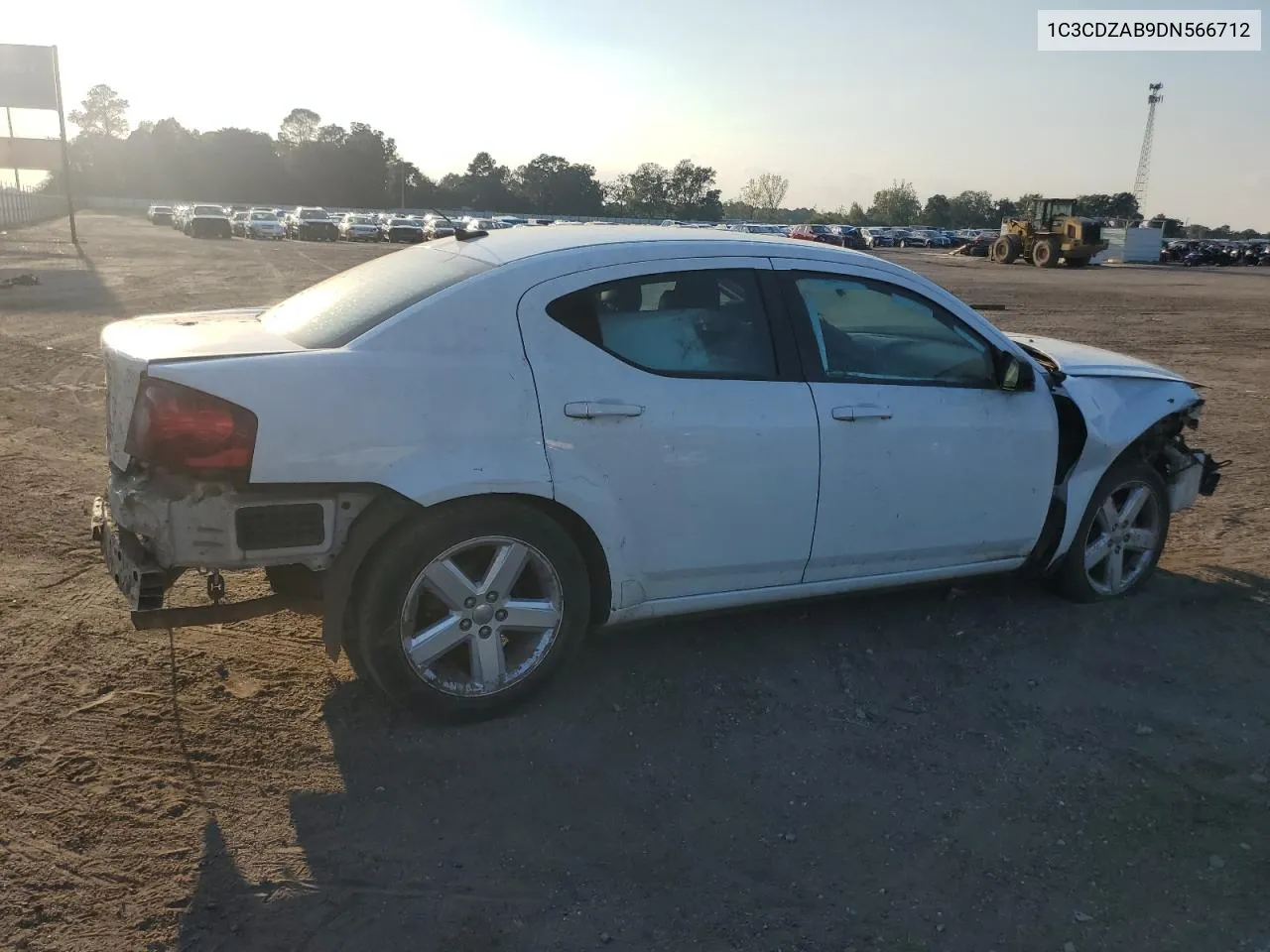 2013 Dodge Avenger Se VIN: 1C3CDZAB9DN566712 Lot: 72289914