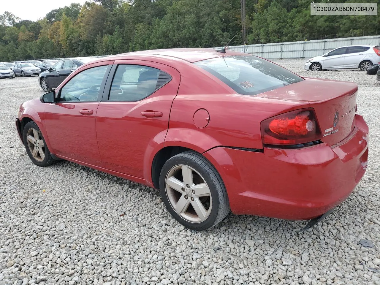 2013 Dodge Avenger Se VIN: 1C3CDZAB6DN708479 Lot: 72436434