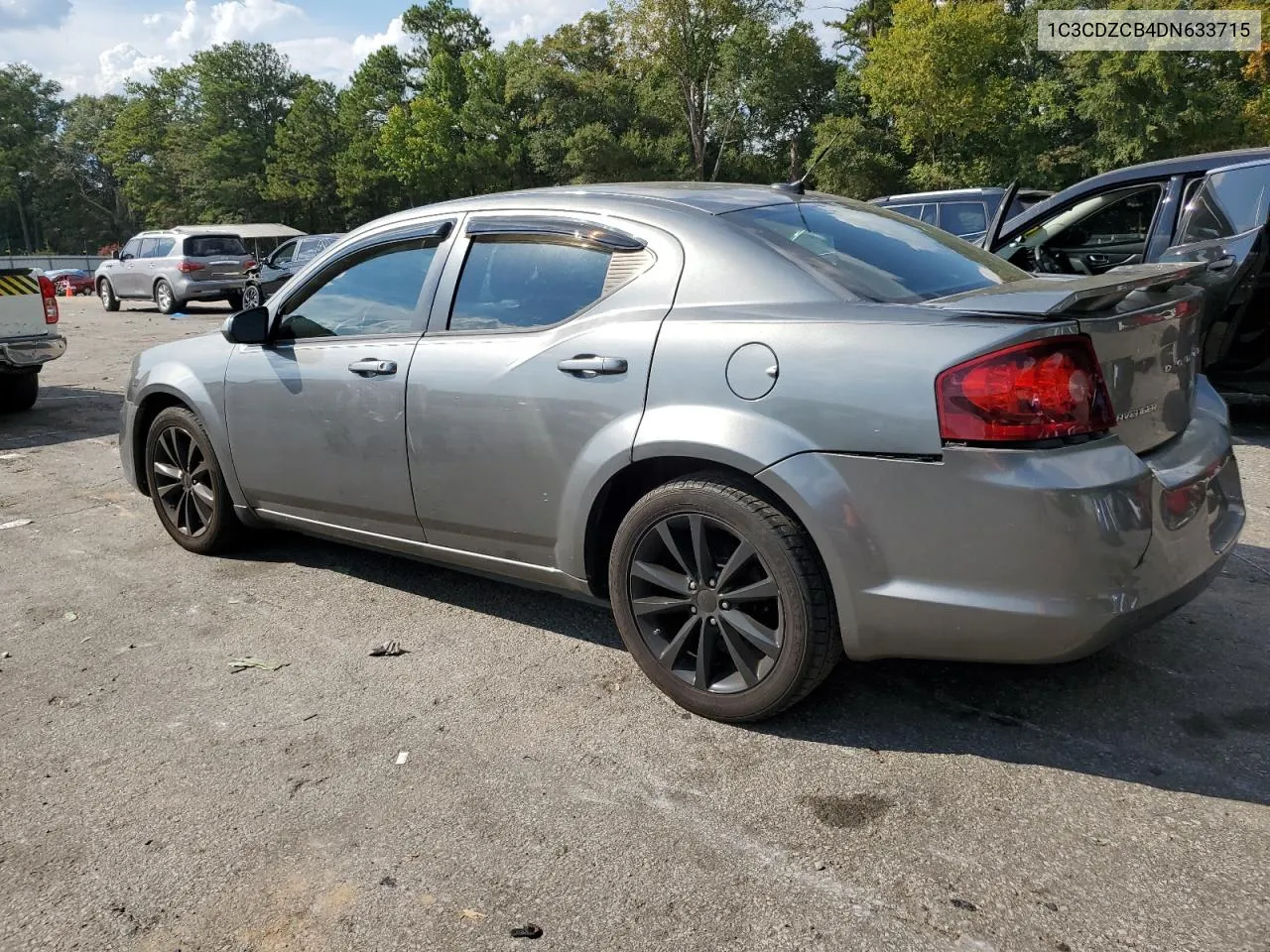 2013 Dodge Avenger Sxt VIN: 1C3CDZCB4DN633715 Lot: 72688304