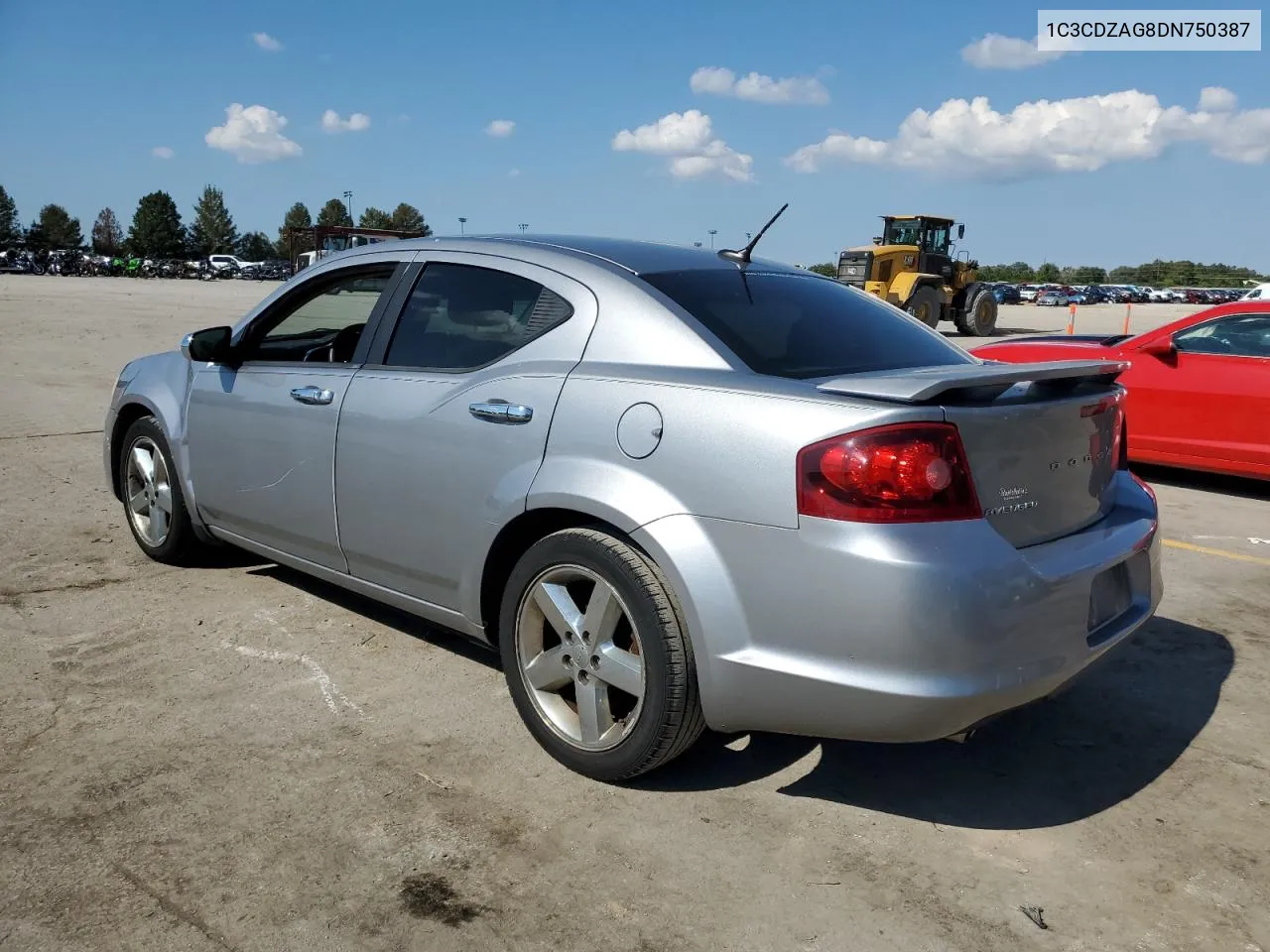 1C3CDZAG8DN750387 2013 Dodge Avenger Se