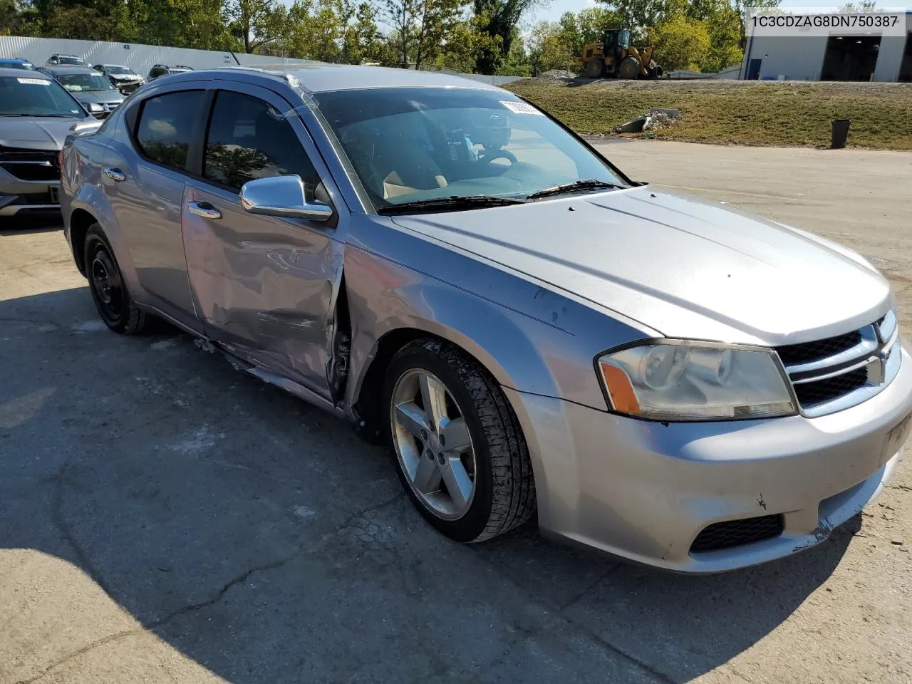 2013 Dodge Avenger Se VIN: 1C3CDZAG8DN750387 Lot: 73009674