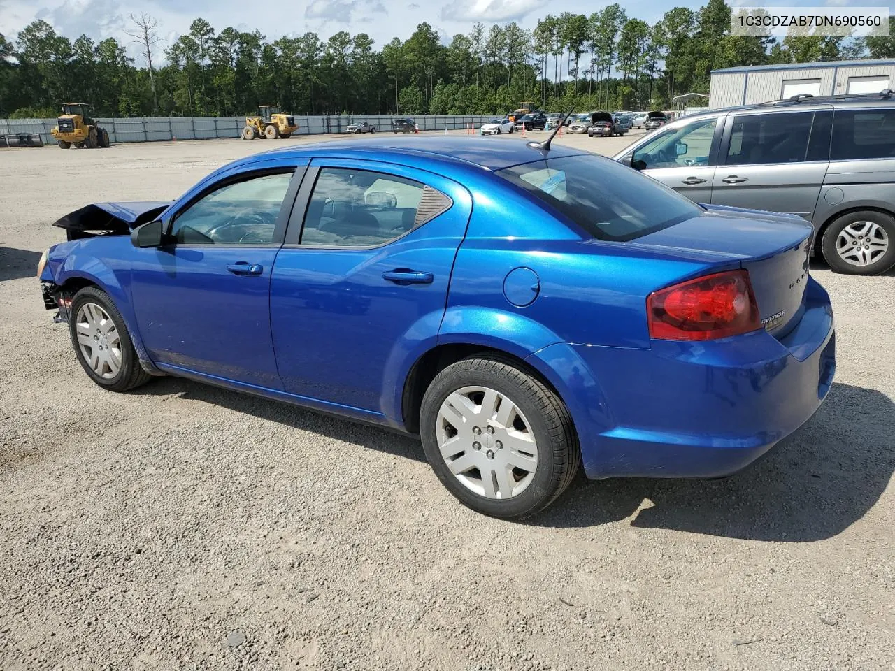 2013 Dodge Avenger Se VIN: 1C3CDZAB7DN690560 Lot: 73056914