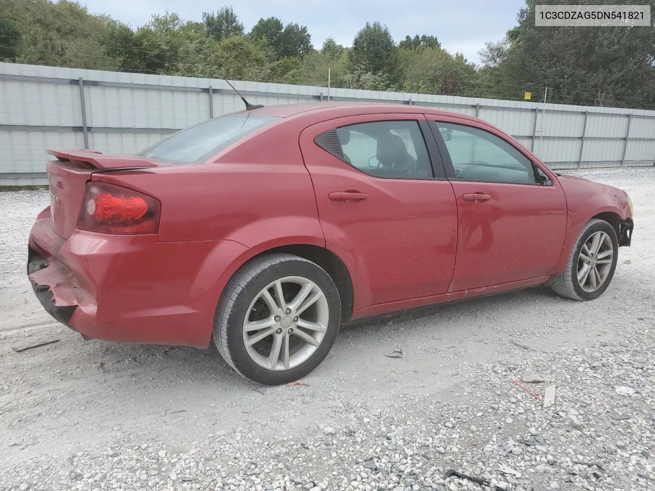 2013 Dodge Avenger Se VIN: 1C3CDZAG5DN541821 Lot: 73171854