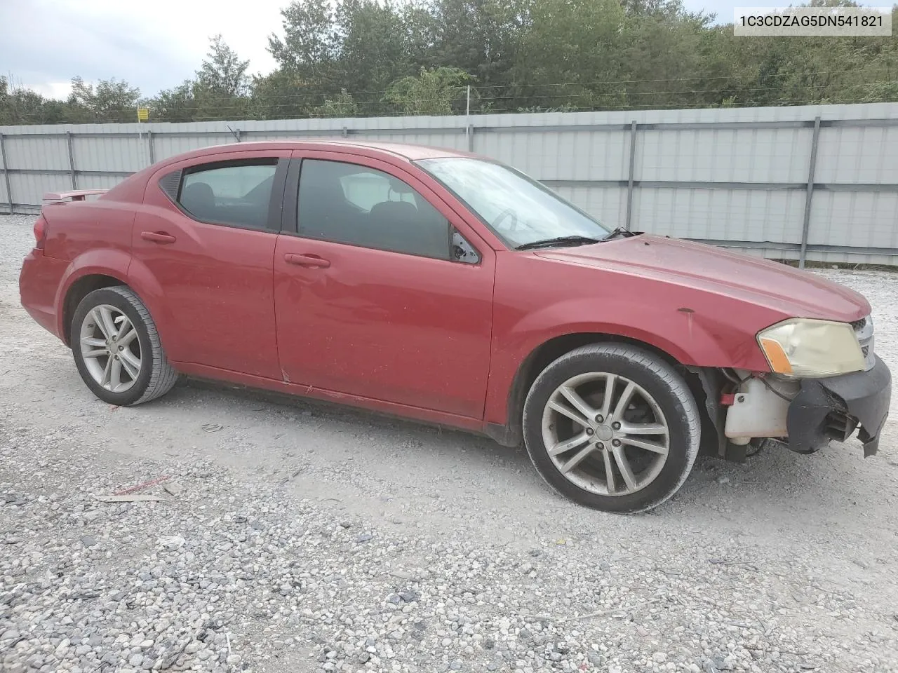 2013 Dodge Avenger Se VIN: 1C3CDZAG5DN541821 Lot: 73171854