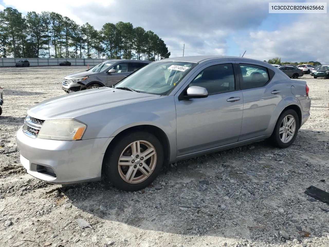 2013 Dodge Avenger Sxt VIN: 1C3CDZCB2DN625662 Lot: 73814864