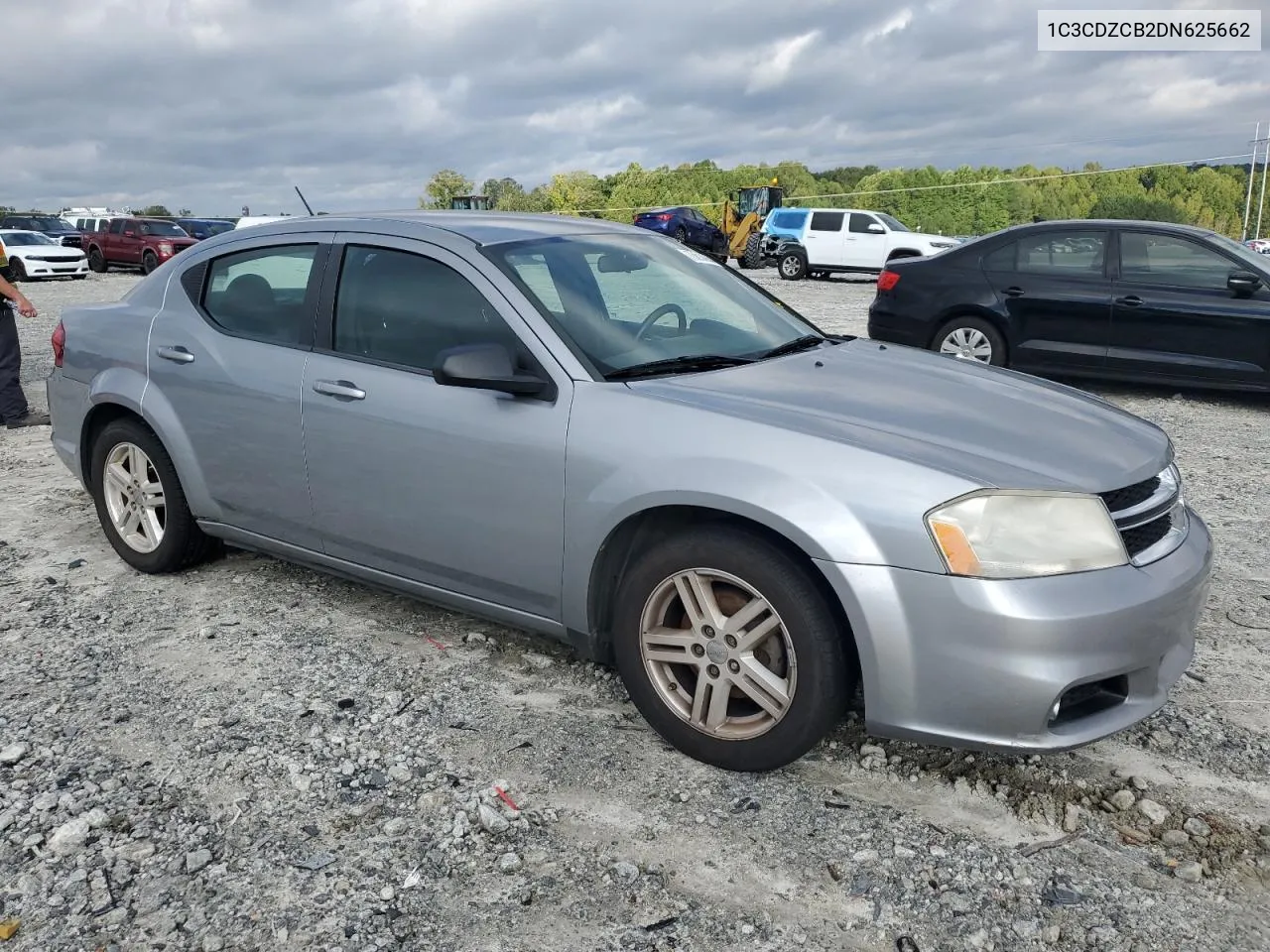 2013 Dodge Avenger Sxt VIN: 1C3CDZCB2DN625662 Lot: 73814864