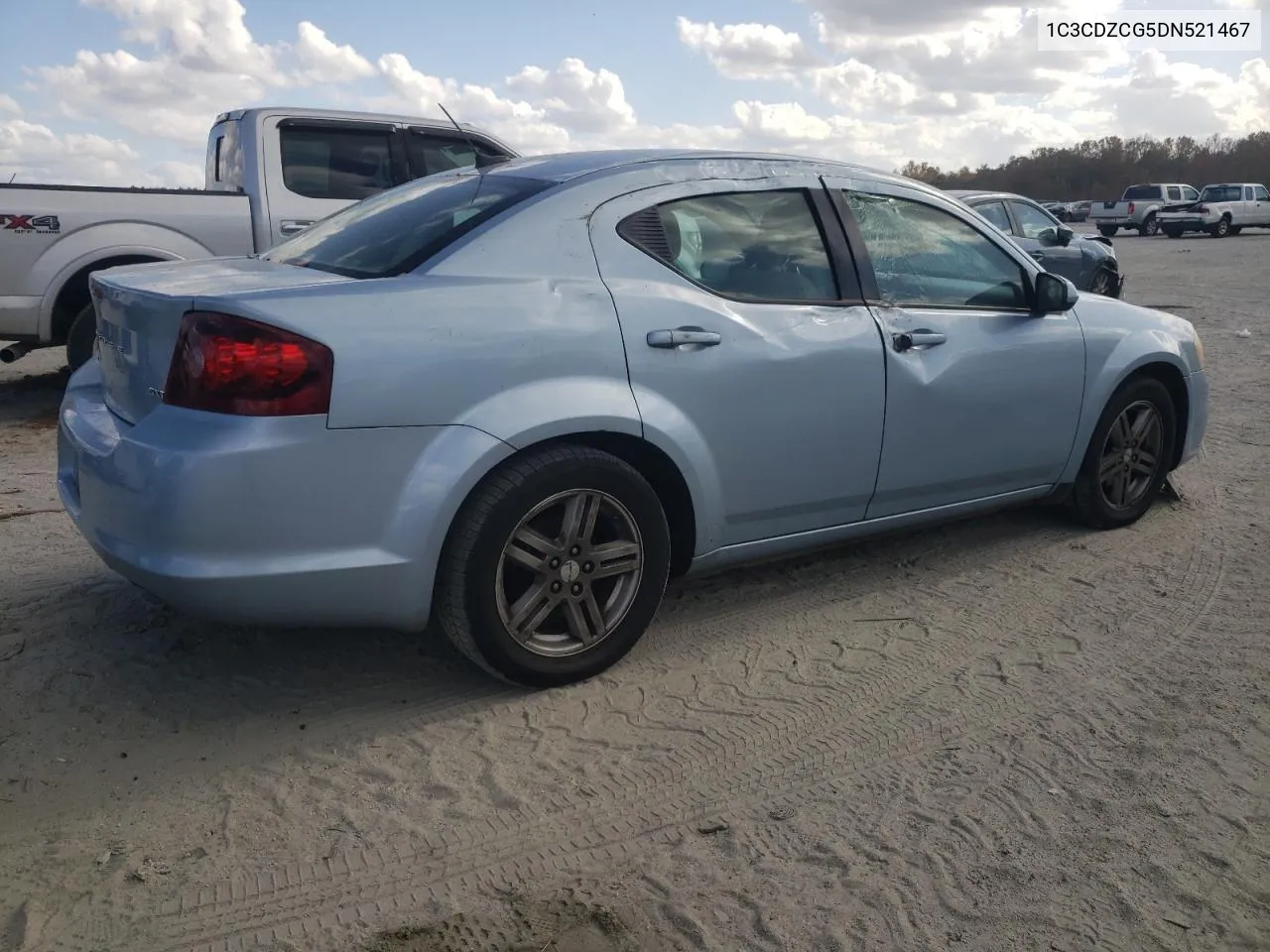 2013 Dodge Avenger Sxt VIN: 1C3CDZCG5DN521467 Lot: 73957754