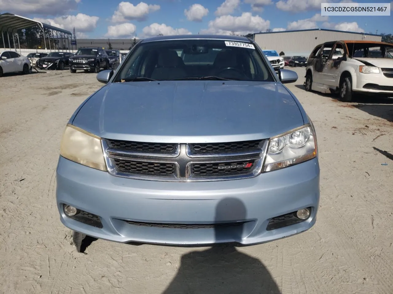 2013 Dodge Avenger Sxt VIN: 1C3CDZCG5DN521467 Lot: 73957754