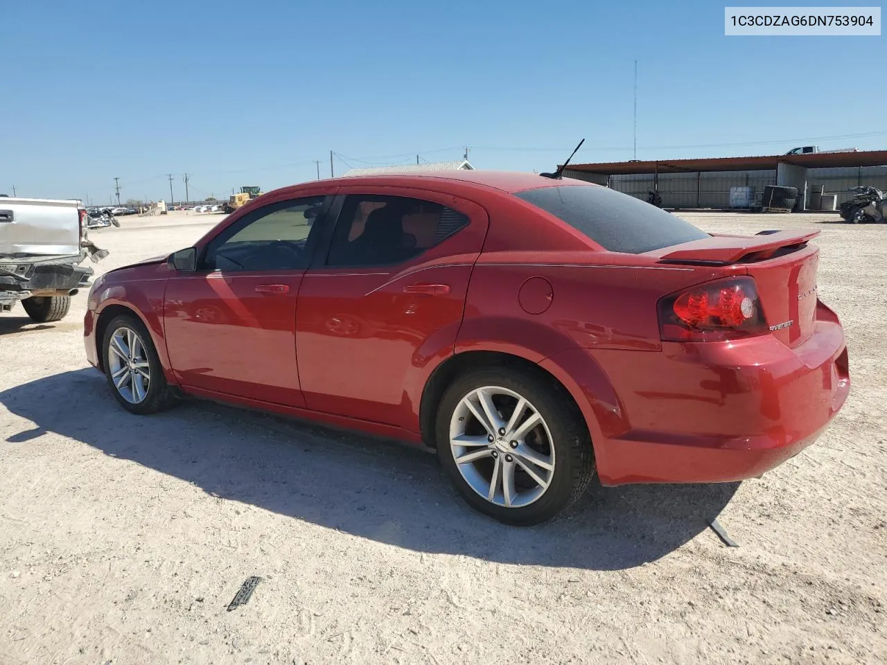 2013 Dodge Avenger Se VIN: 1C3CDZAG6DN753904 Lot: 73963124