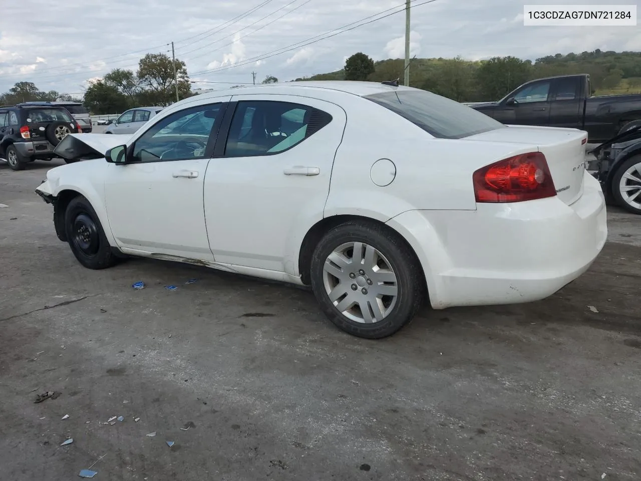 1C3CDZAG7DN721284 2013 Dodge Avenger Se