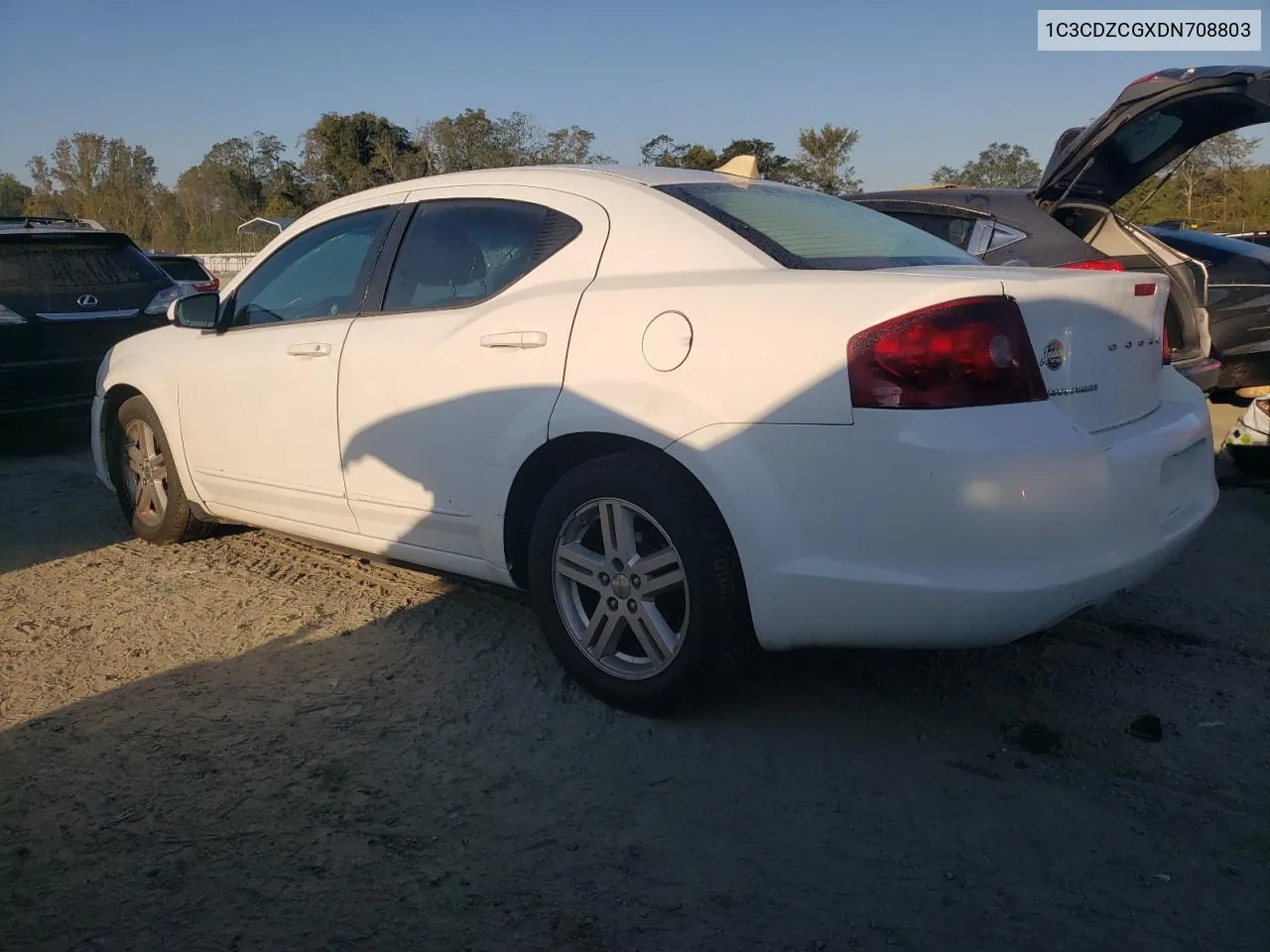 2013 Dodge Avenger Sxt VIN: 1C3CDZCGXDN708803 Lot: 74275264