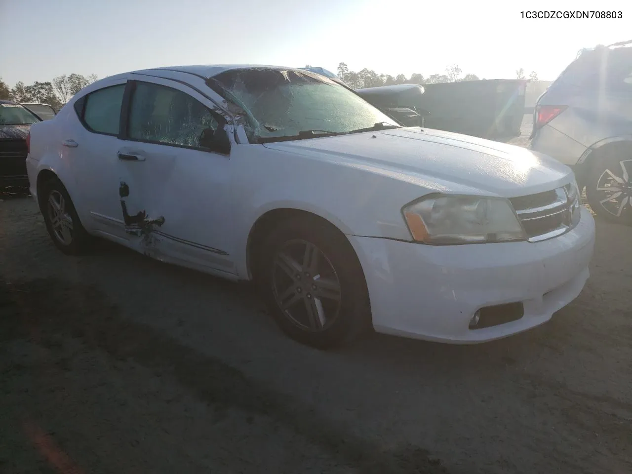 2013 Dodge Avenger Sxt VIN: 1C3CDZCGXDN708803 Lot: 74275264