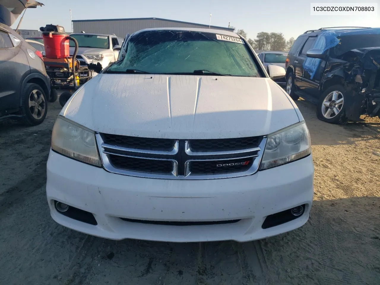 2013 Dodge Avenger Sxt VIN: 1C3CDZCGXDN708803 Lot: 74275264