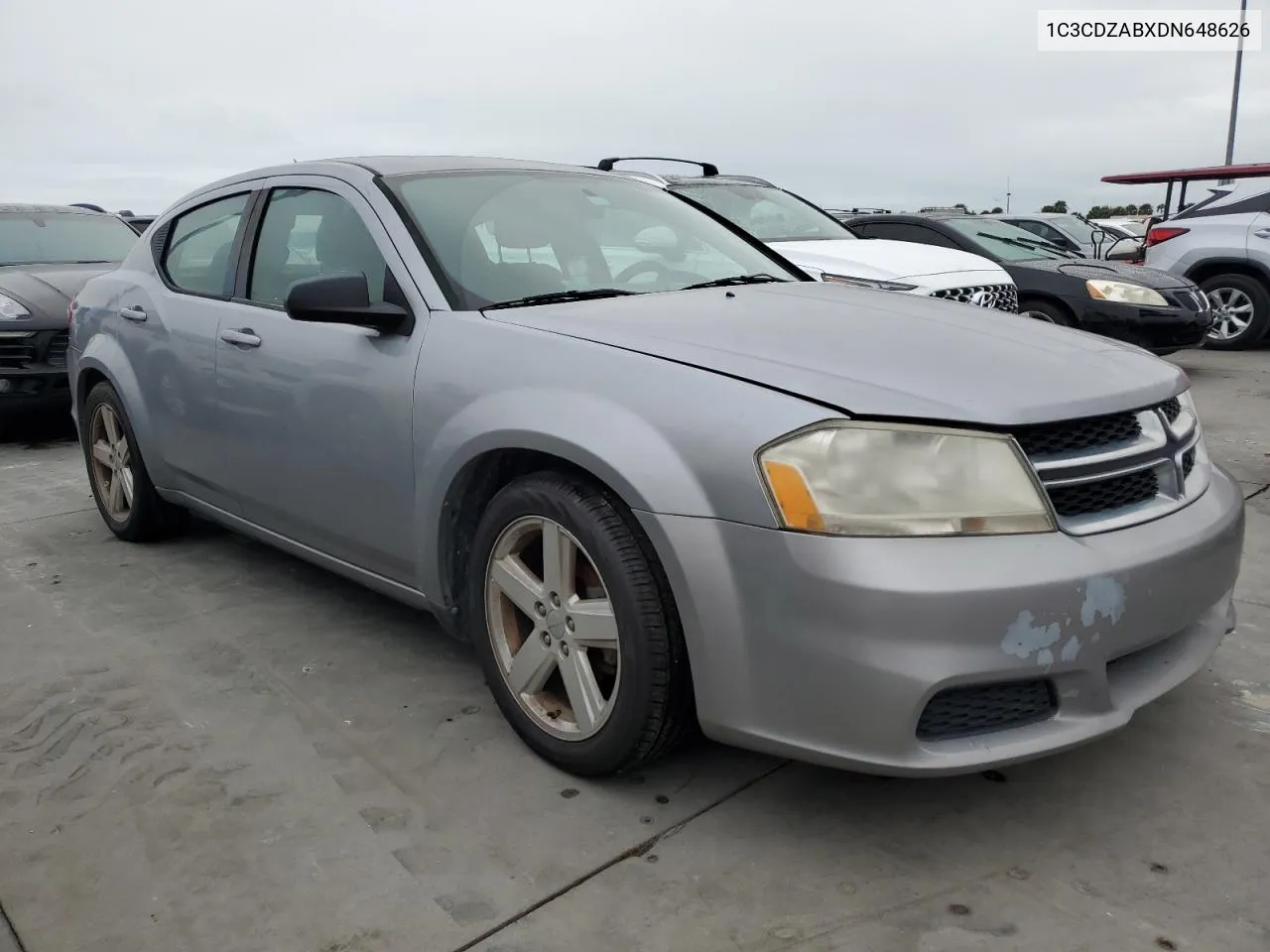 1C3CDZABXDN648626 2013 Dodge Avenger Se