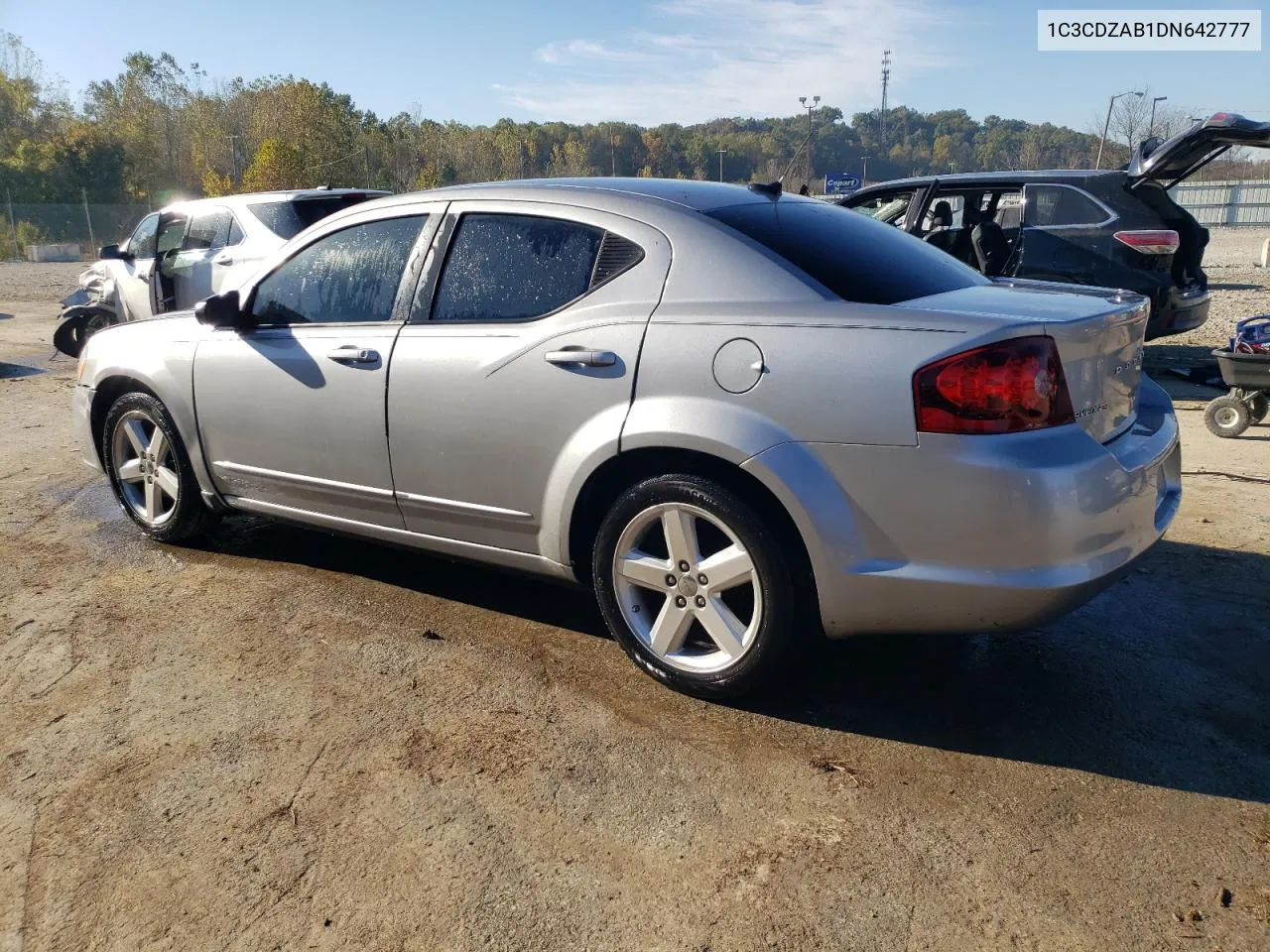 2013 Dodge Avenger Se VIN: 1C3CDZAB1DN642777 Lot: 74453554