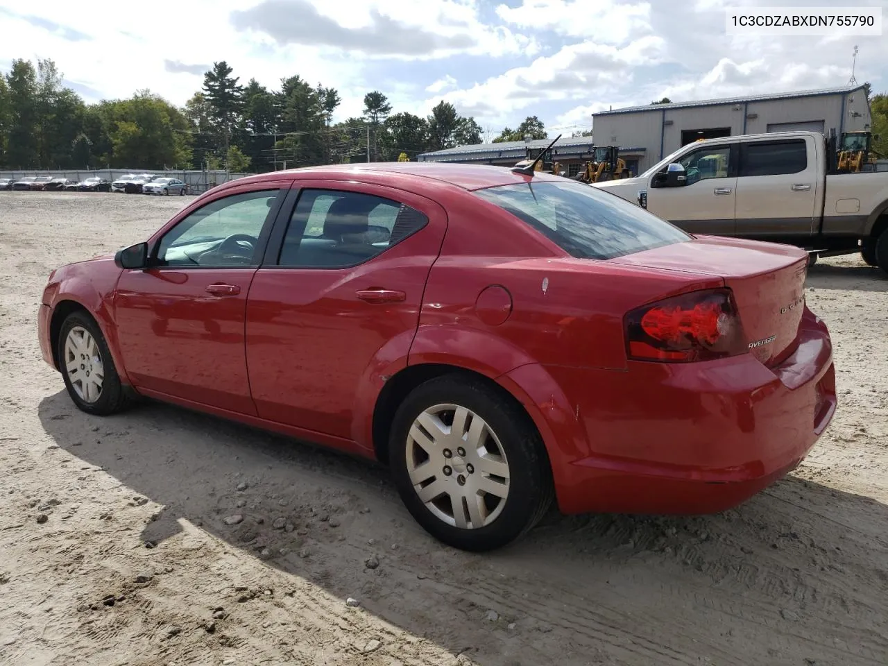 2013 Dodge Avenger Se VIN: 1C3CDZABXDN755790 Lot: 74612674