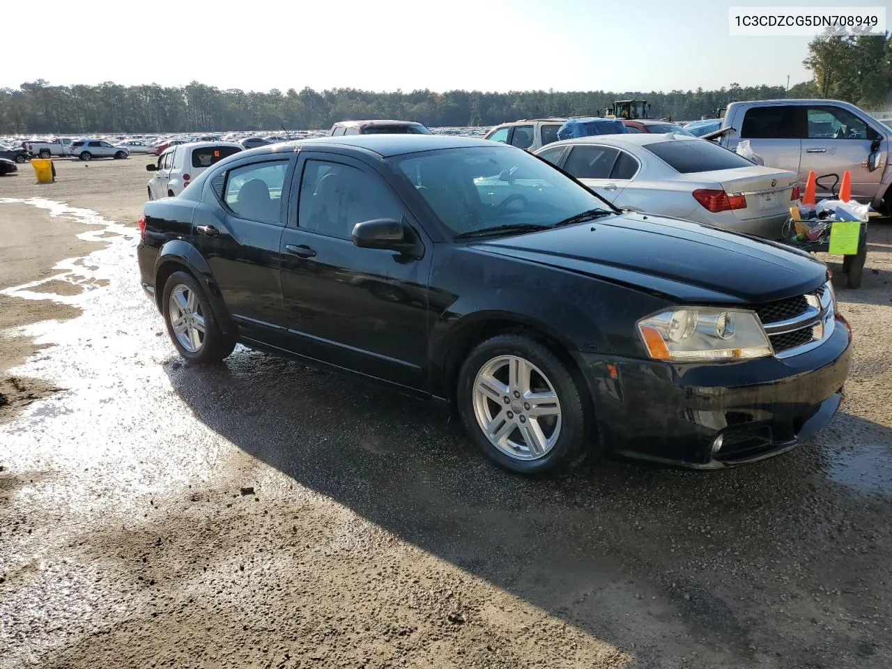 2013 Dodge Avenger Sxt VIN: 1C3CDZCG5DN708949 Lot: 74924054