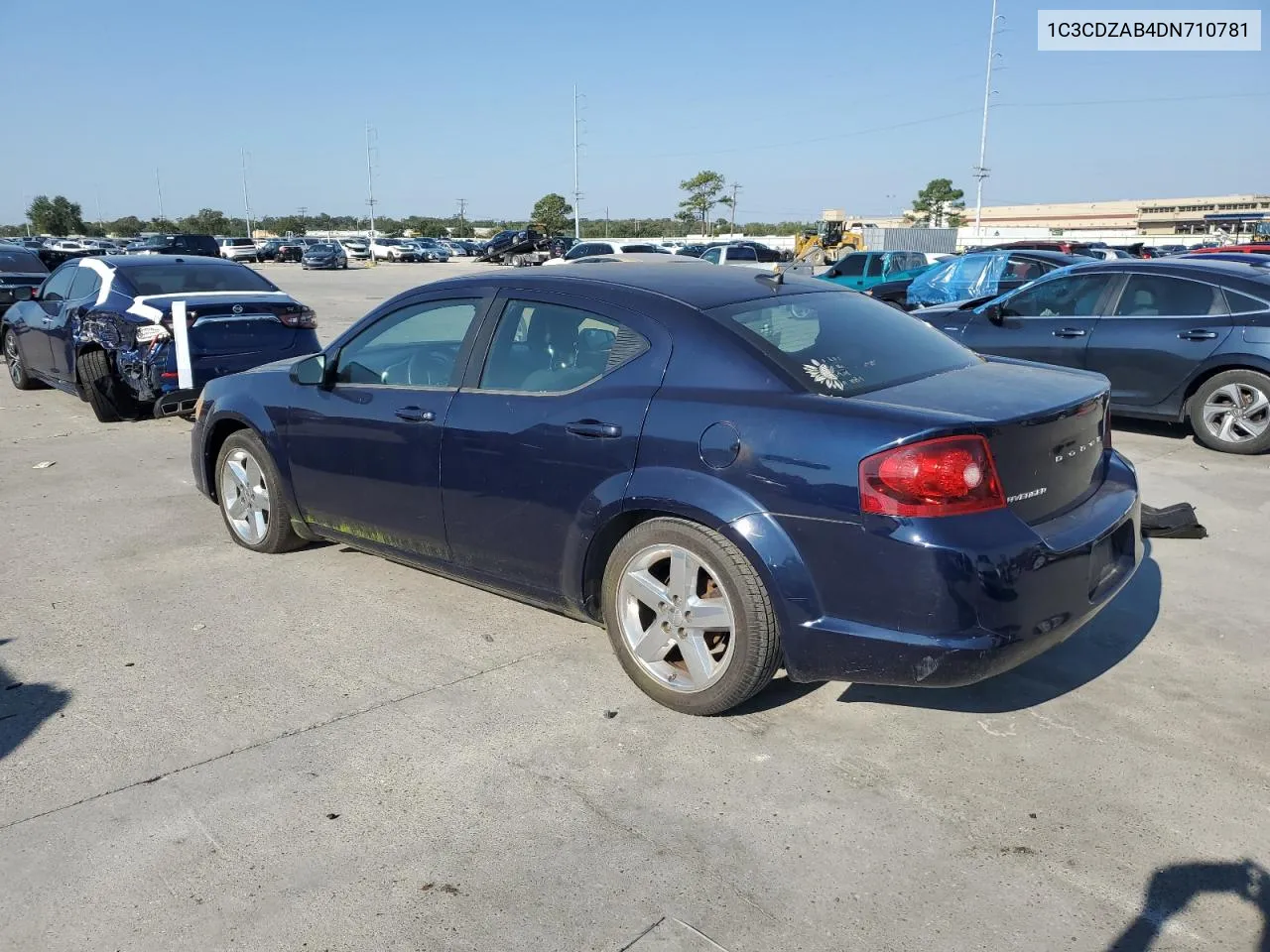 2013 Dodge Avenger Se VIN: 1C3CDZAB4DN710781 Lot: 75094914