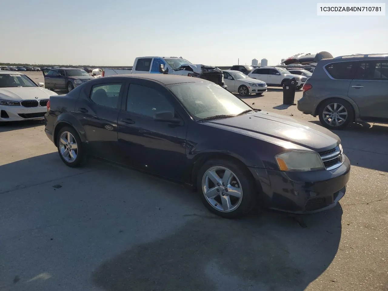 2013 Dodge Avenger Se VIN: 1C3CDZAB4DN710781 Lot: 75094914