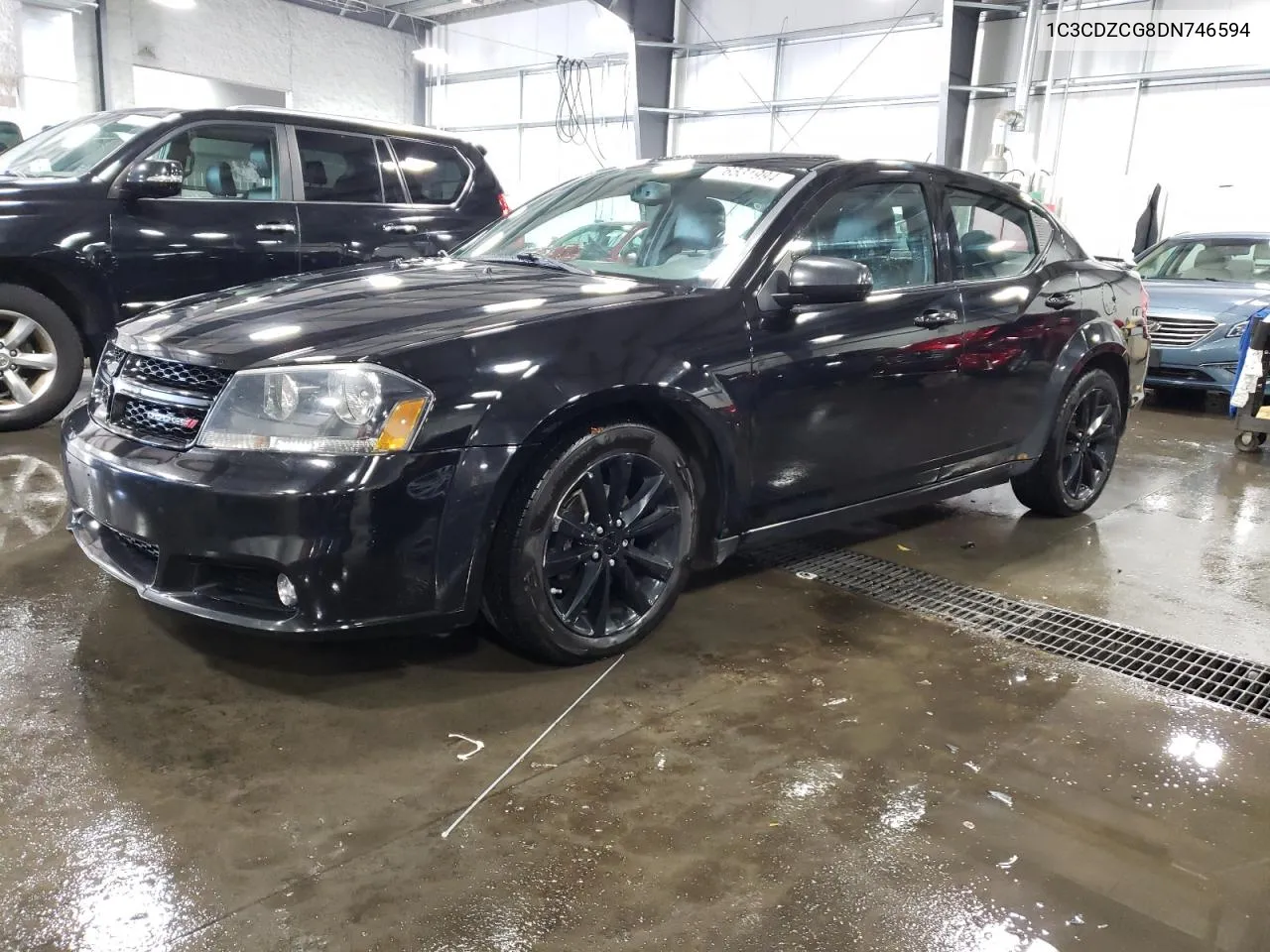 2013 Dodge Avenger Sxt VIN: 1C3CDZCG8DN746594 Lot: 76531994