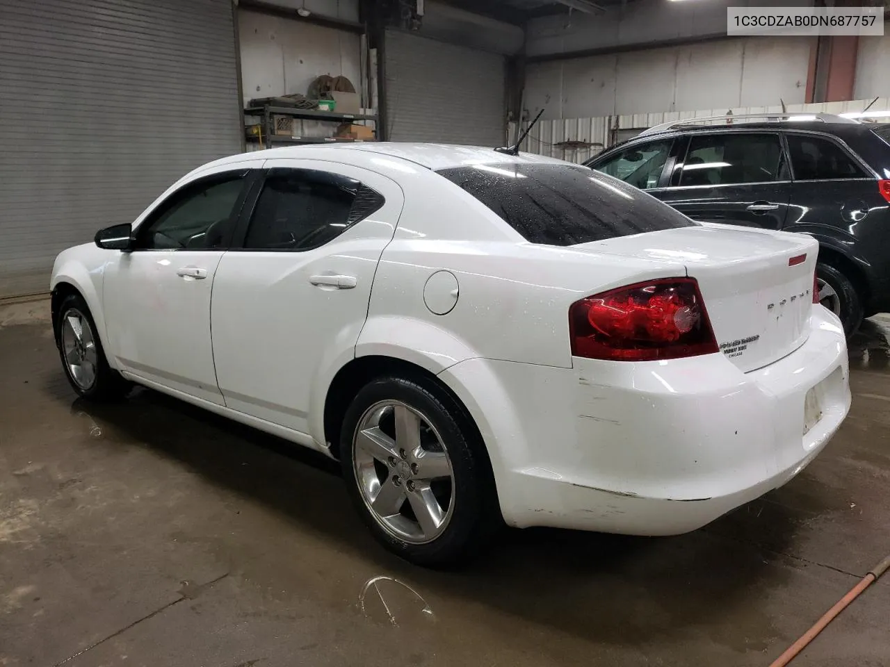 2013 Dodge Avenger Se VIN: 1C3CDZAB0DN687757 Lot: 76618184