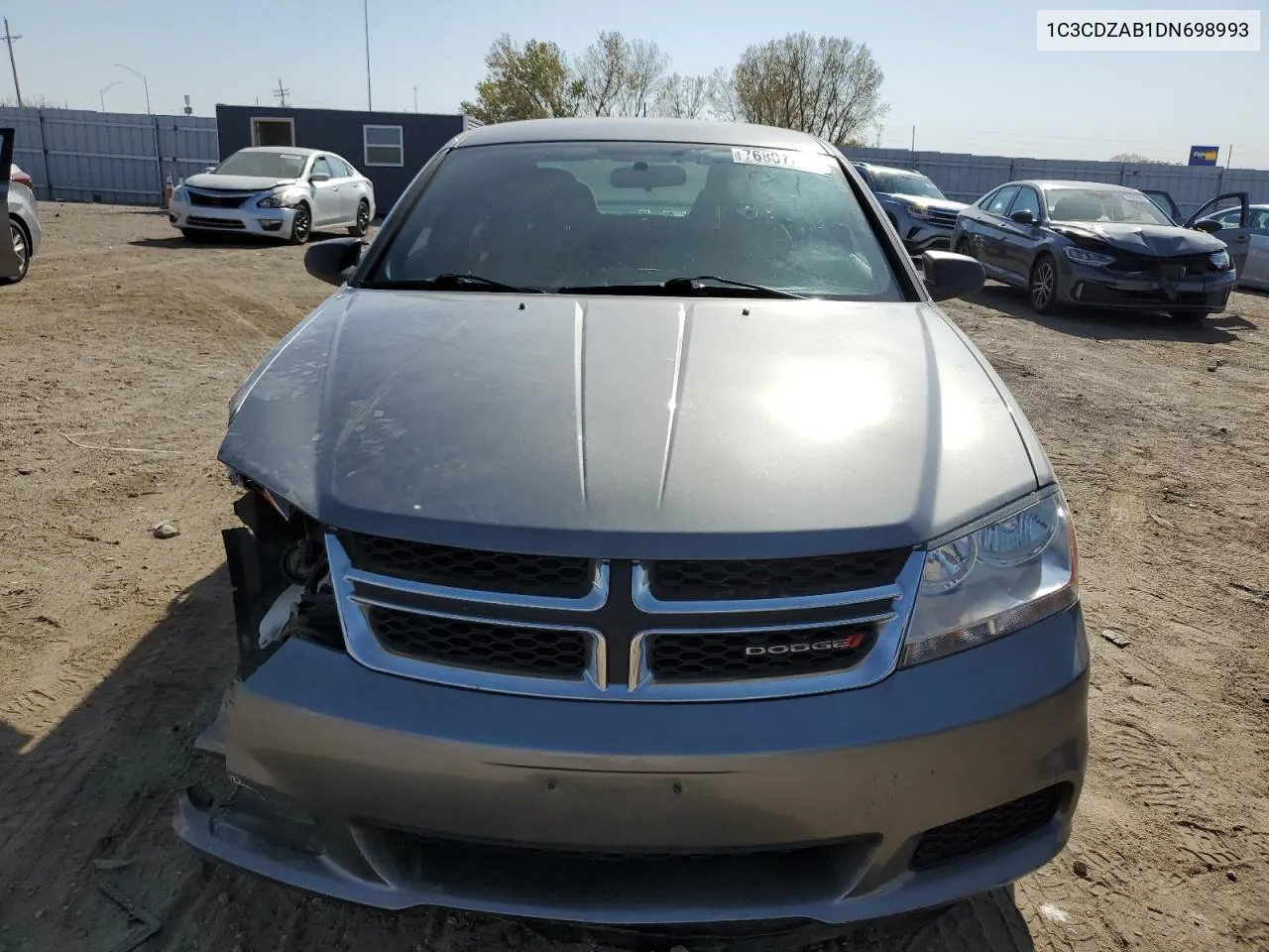 2013 Dodge Avenger Se VIN: 1C3CDZAB1DN698993 Lot: 76807204