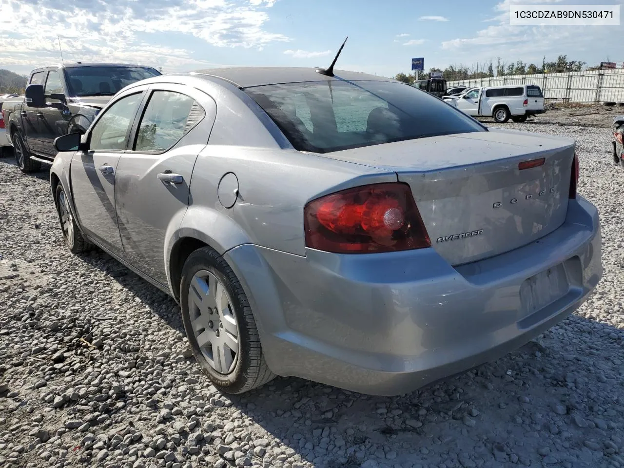 2013 Dodge Avenger Se VIN: 1C3CDZAB9DN530471 Lot: 76844654