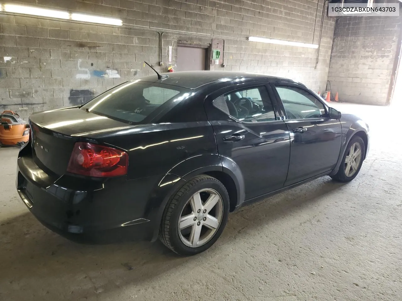 1C3CDZABXDN643703 2013 Dodge Avenger Se