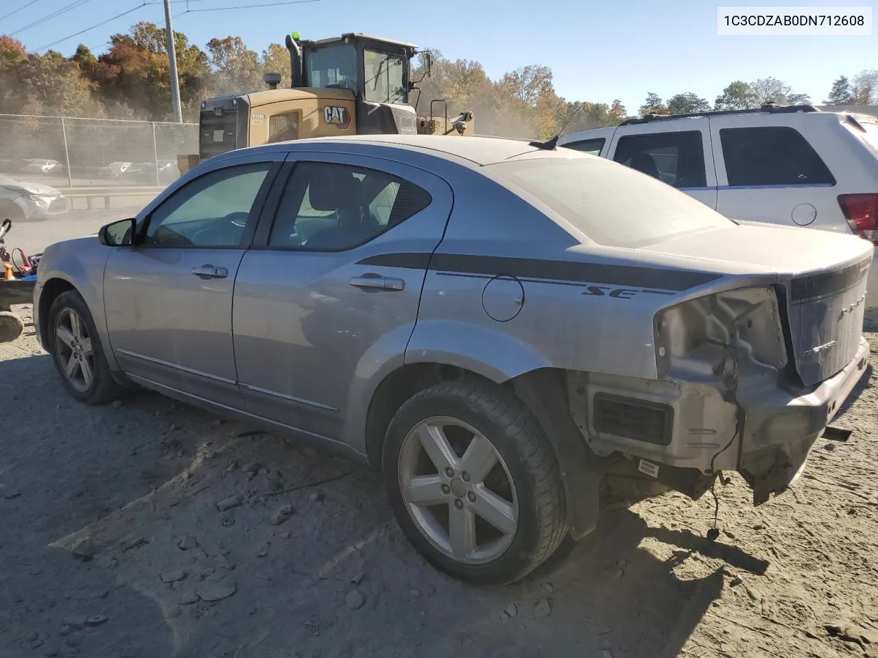 2013 Dodge Avenger Se VIN: 1C3CDZAB0DN712608 Lot: 77006684