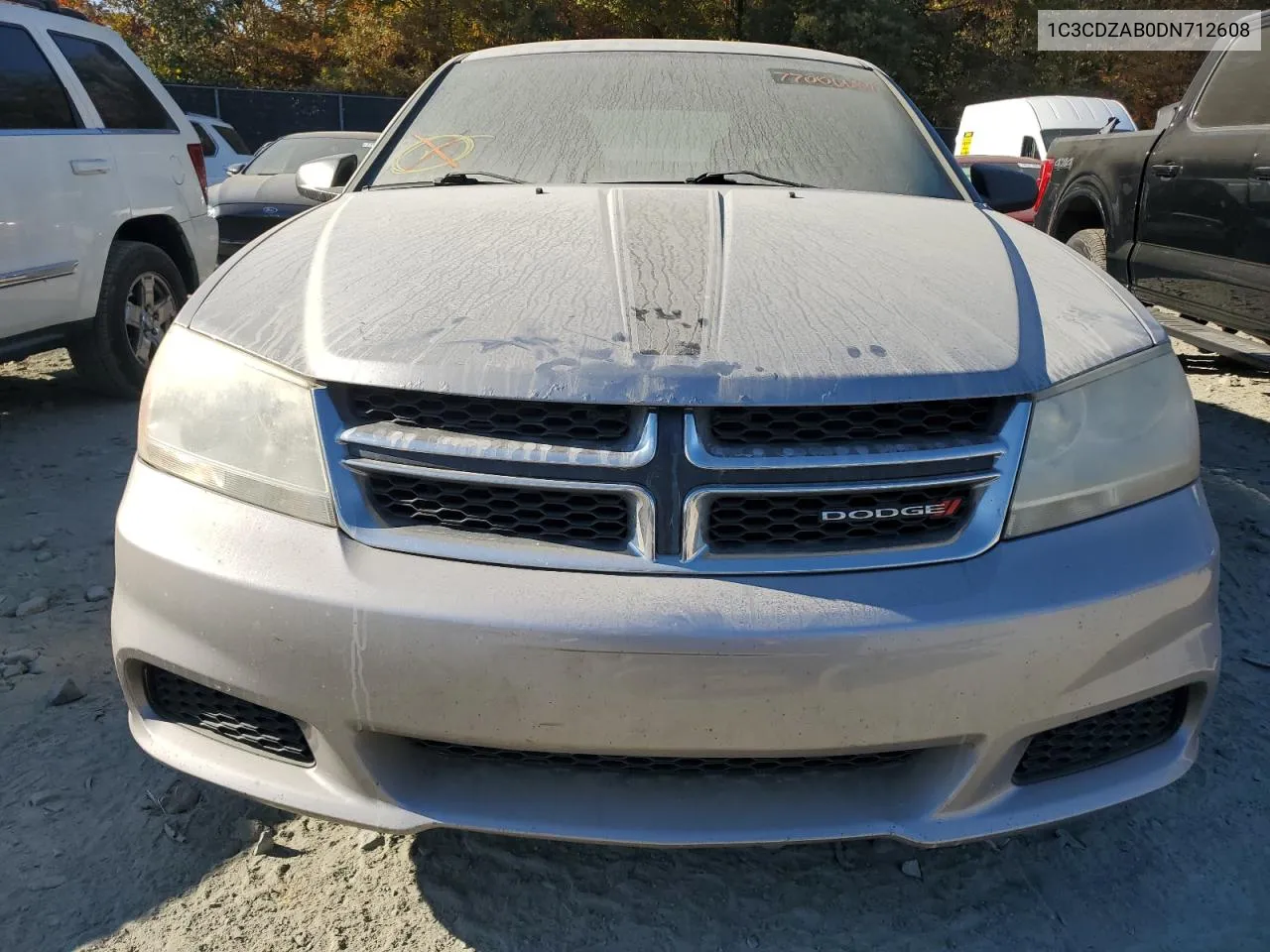 2013 Dodge Avenger Se VIN: 1C3CDZAB0DN712608 Lot: 77006684