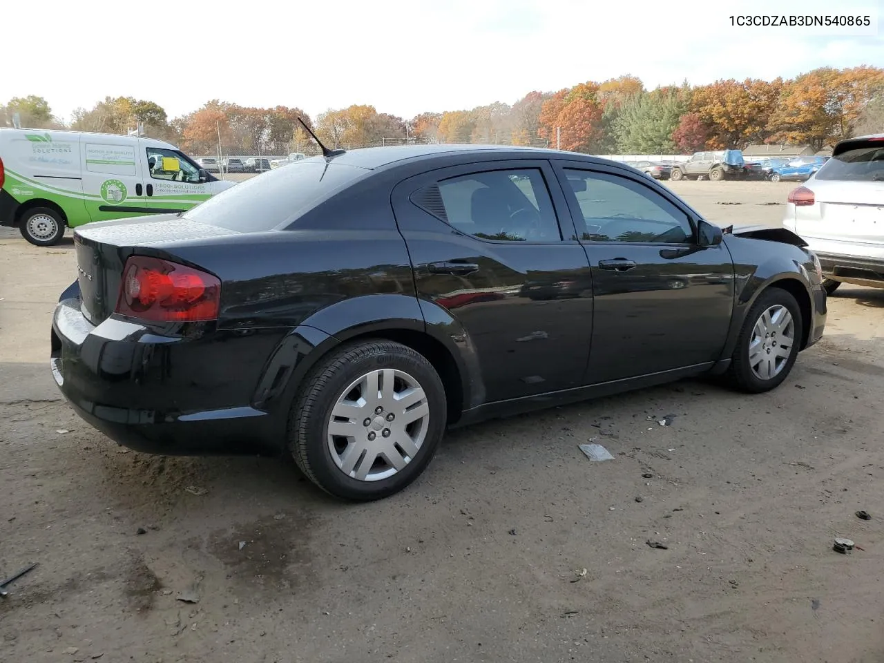 2013 Dodge Avenger Se VIN: 1C3CDZAB3DN540865 Lot: 77191254