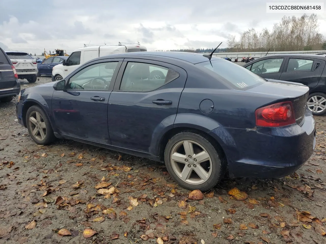 2013 Dodge Avenger Sxt VIN: 1C3CDZCB8DN681458 Lot: 77235134