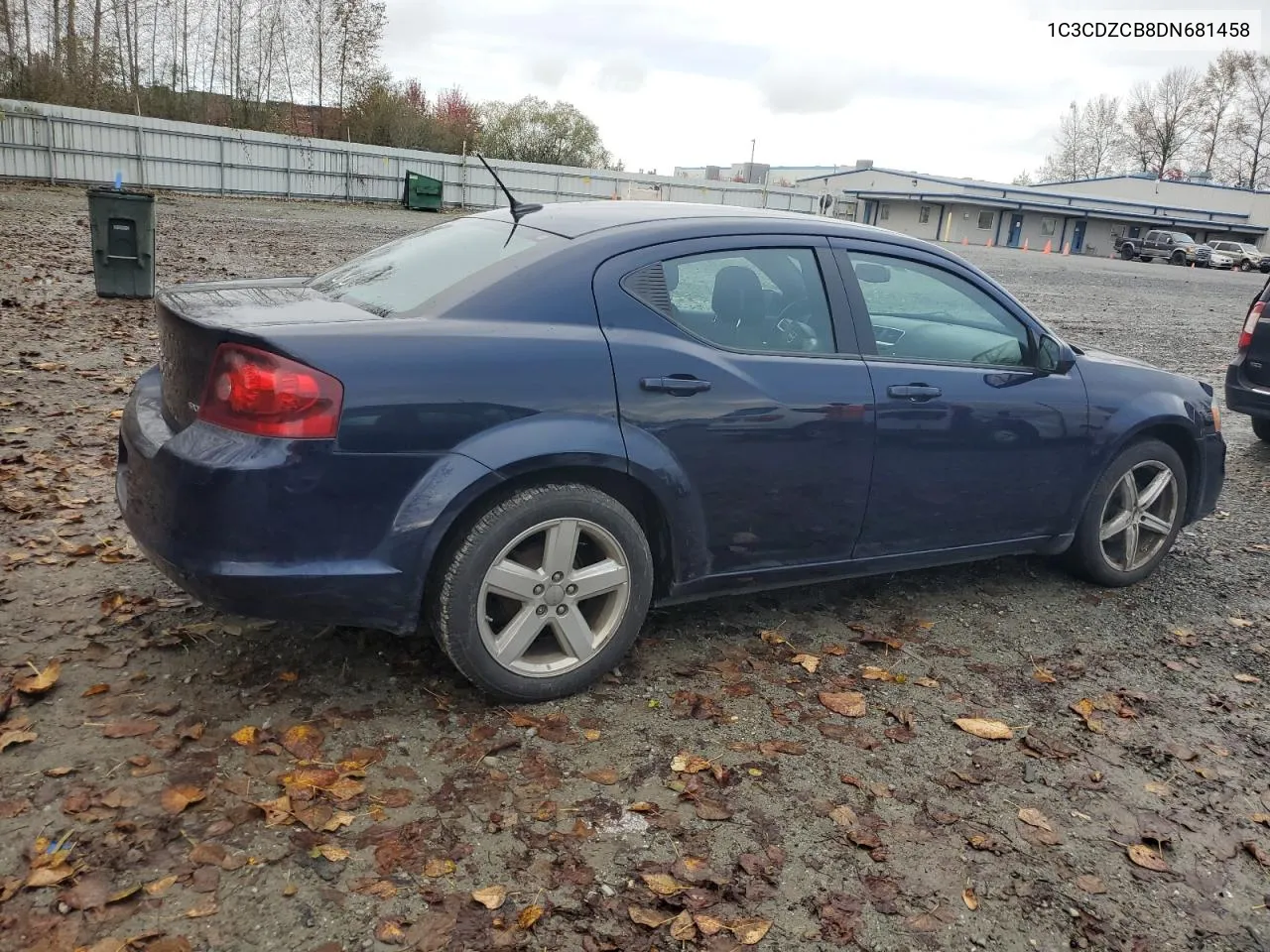 2013 Dodge Avenger Sxt VIN: 1C3CDZCB8DN681458 Lot: 77235134