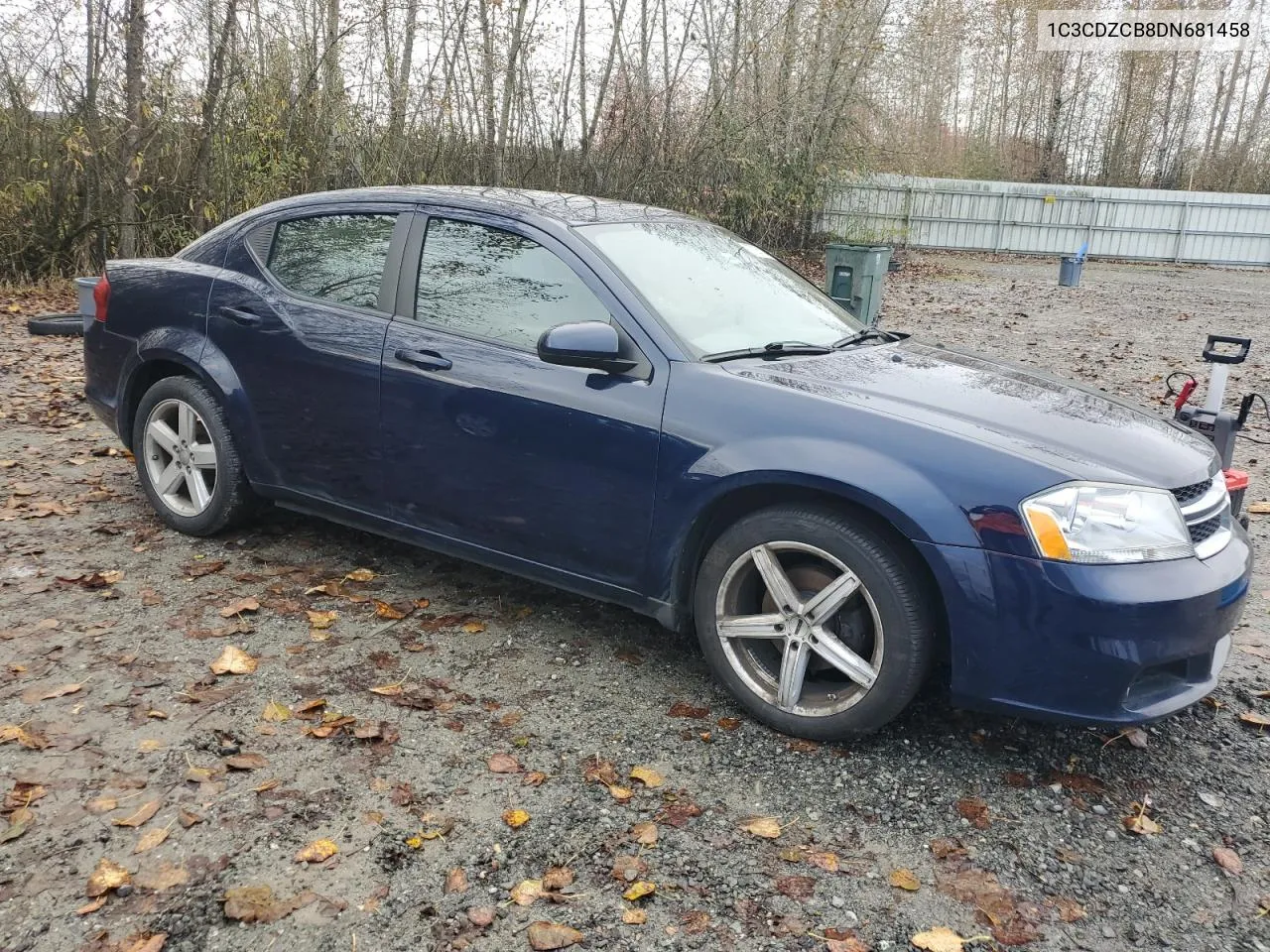 2013 Dodge Avenger Sxt VIN: 1C3CDZCB8DN681458 Lot: 77235134