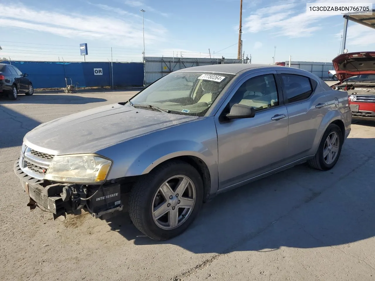 2013 Dodge Avenger Se VIN: 1C3CDZAB4DN766705 Lot: 77780264