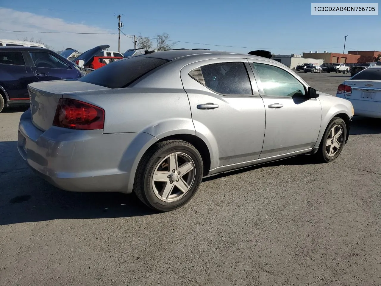 2013 Dodge Avenger Se VIN: 1C3CDZAB4DN766705 Lot: 77780264