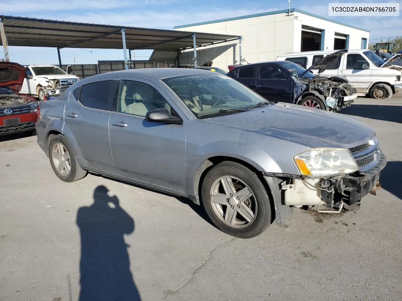 2013 Dodge Avenger Se VIN: 1C3CDZAB4DN766705 Lot: 77780264