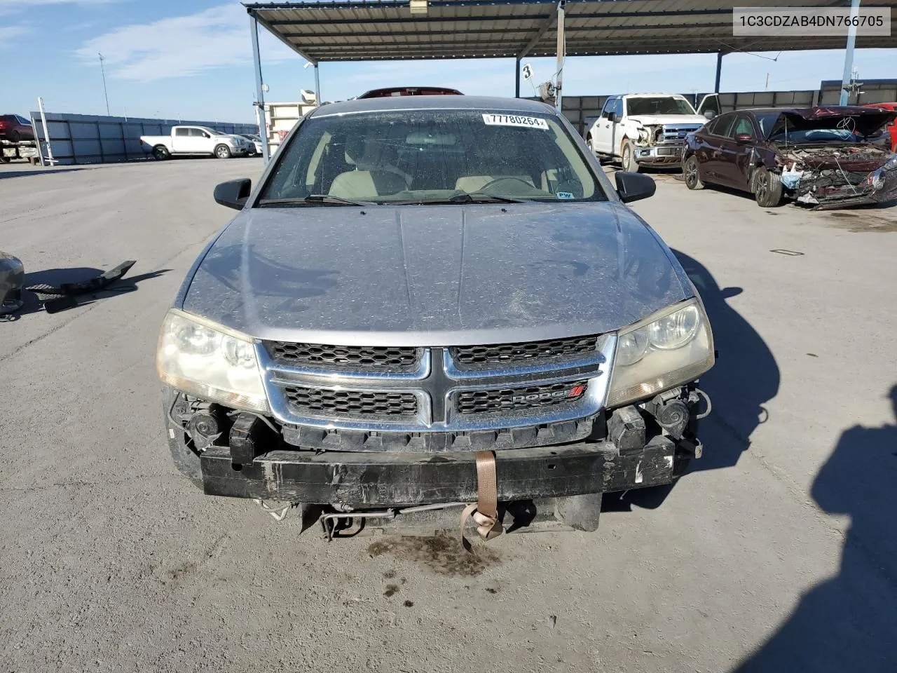 2013 Dodge Avenger Se VIN: 1C3CDZAB4DN766705 Lot: 77780264