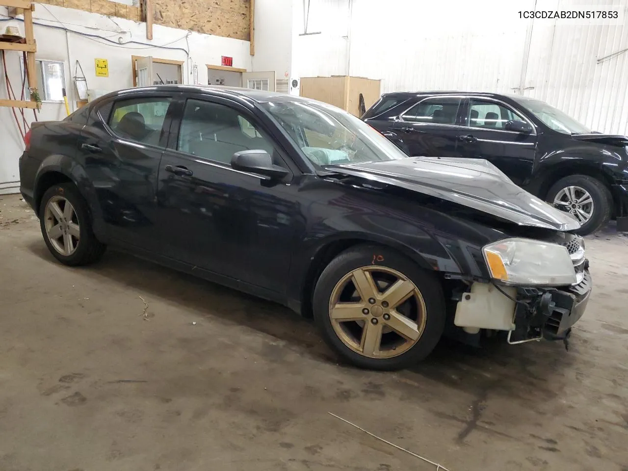 2013 Dodge Avenger Se VIN: 1C3CDZAB2DN517853 Lot: 77991644