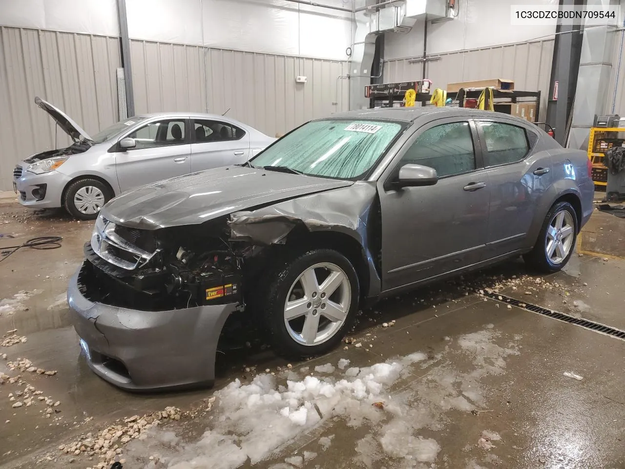 2013 Dodge Avenger Sxt VIN: 1C3CDZCB0DN709544 Lot: 78014114